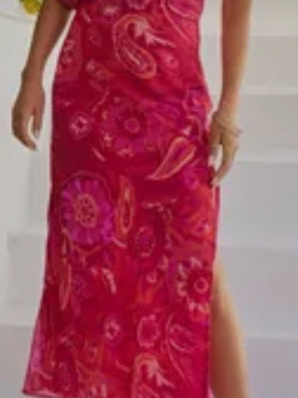 NWOT Vici Collection Hayden Abstract Halter Maxi Dress - never worn - Picture 4 of 6